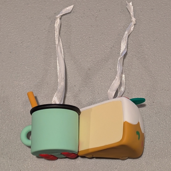 Hallmark Better Together Fruitcake Eggnog Magnetic Ornaments Set of 2 - Picture 3 of 3